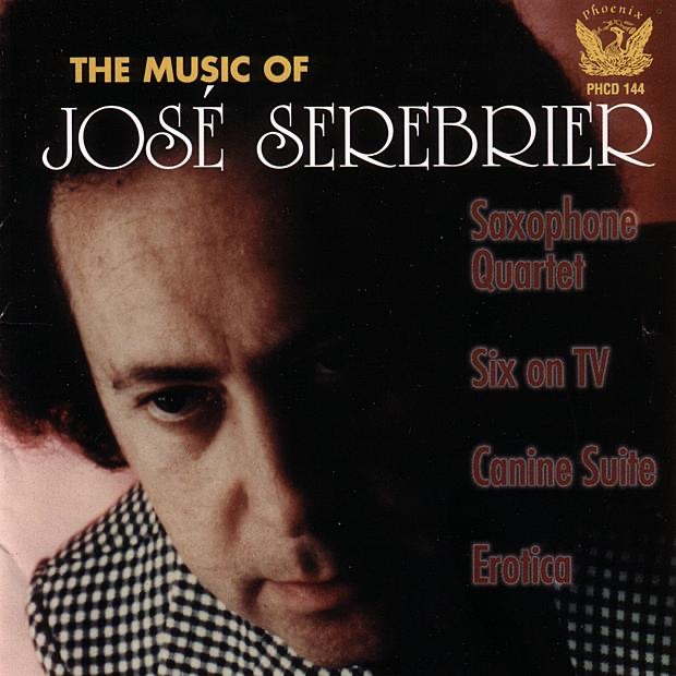 Обложка альбома «The Music of José Serebrier» — Carole Farley, Festival Miami Chorus and Double Bass Ensemble, Royal Philharmonic Orchestra & The Australian Saxaphone Quartet