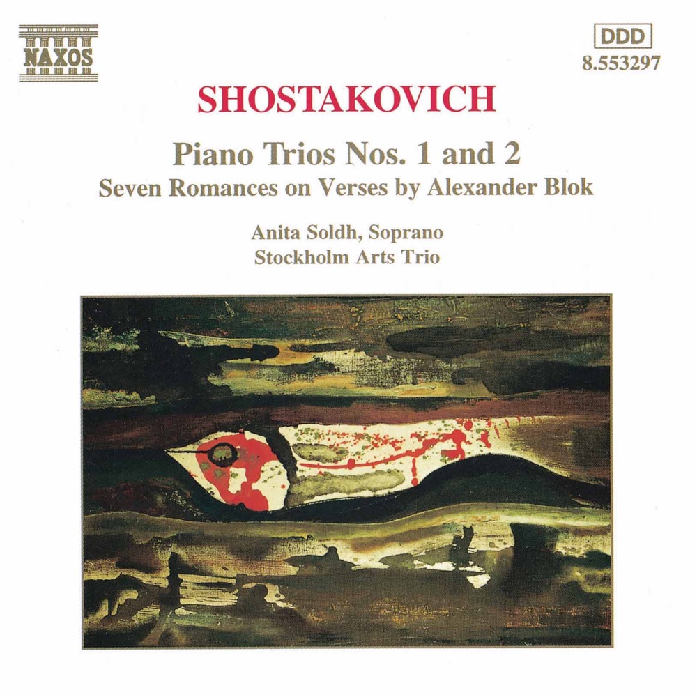 Обложка альбома «Shostakovich: Piano Trios Nos. 1 and 2» — Stockholm Arts Trio & Anita Soldh