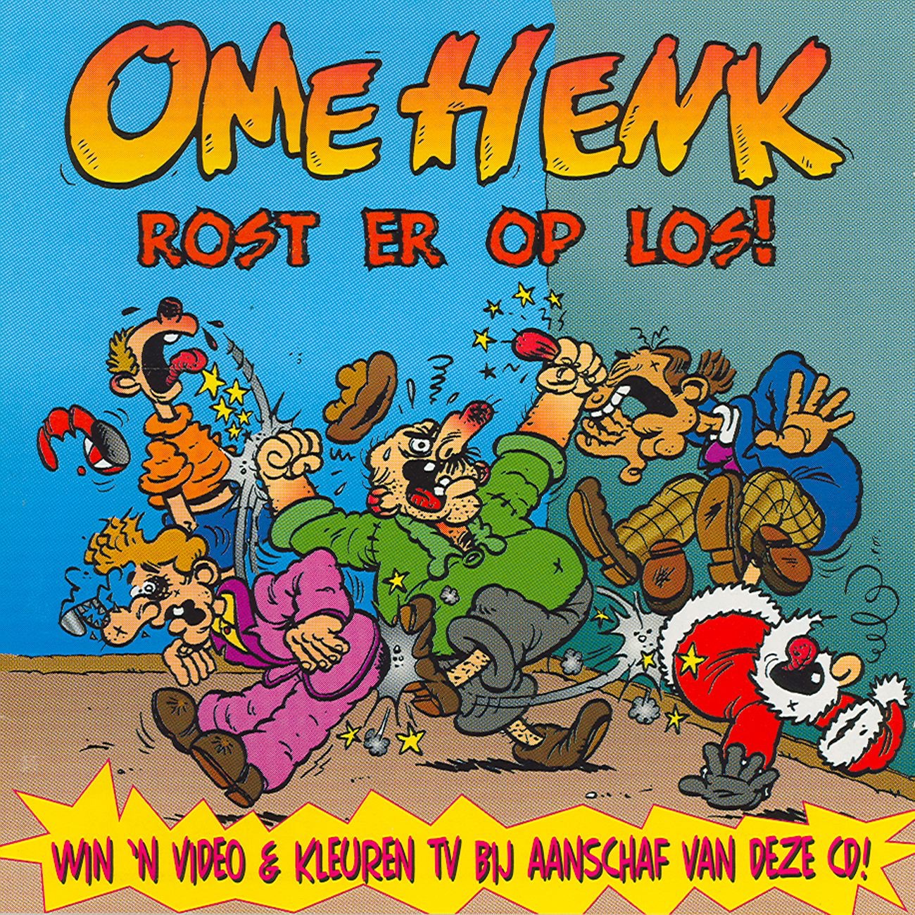 Ome Henk rost er op los