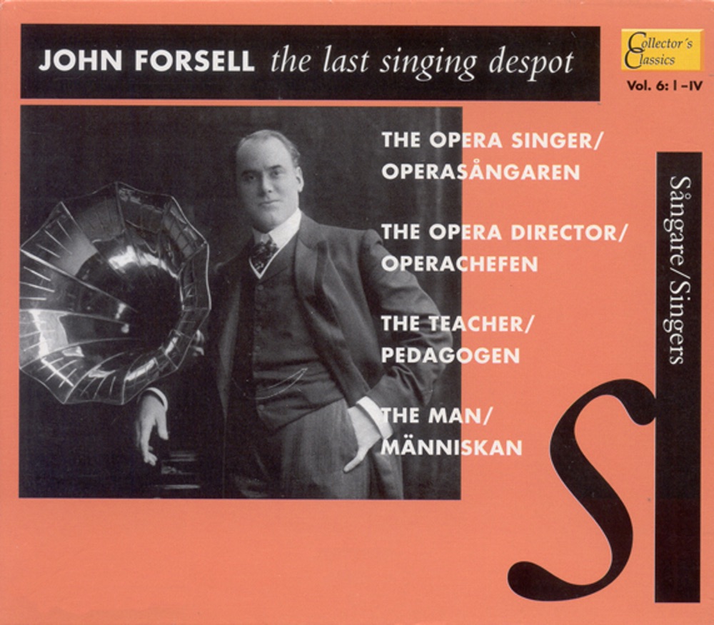 Обложка альбома «John Forsell - The last singing despot» — John Forsell
