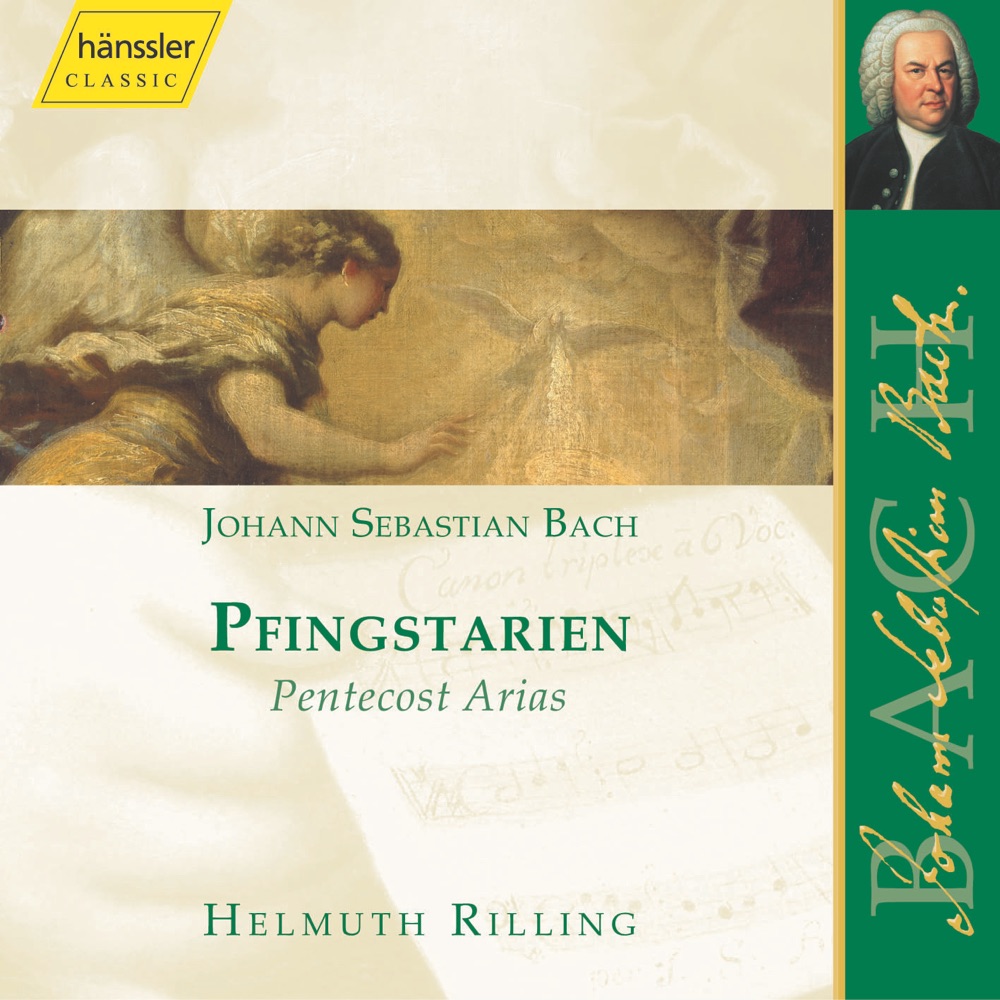 Обложка альбома «Bach, J.S.: Pentecost Arias» — Wolfgang Schone, Helmuth Rilling, Stuttgart Bach Collegium, Arleen Auger, Niklaus Tüller, Gächinger Kantorei Stuttgart, Helen Donath, Adalbert Kraus, Württemberg Chamber Orchestra Heilbronn, Philippe Huttenlocher, Judith Beckmann, Helen Watts, Carolyn Watkinson & Hildegard Laurich