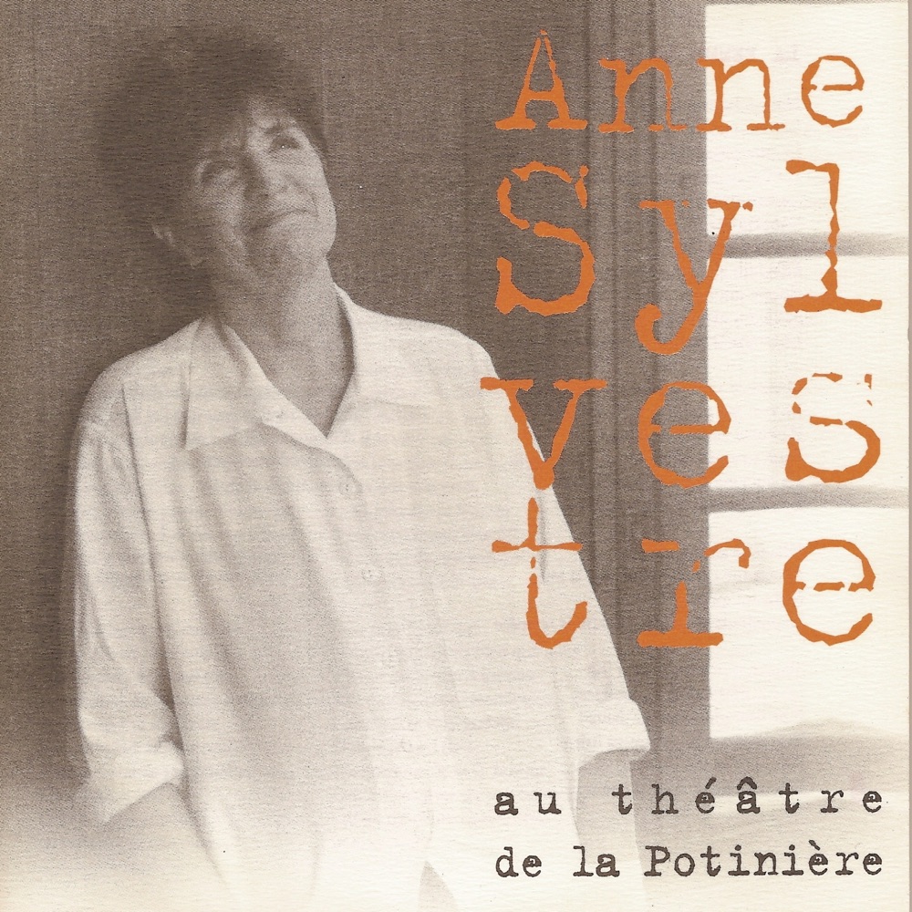 Обложка альбома «Au théâtre de la potinière» — Anne Sylvestre
