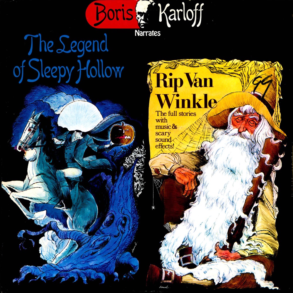 Обложка альбома «The Legend of Sleepy Hollow & Rip Van Winkle» — Boris Karloff