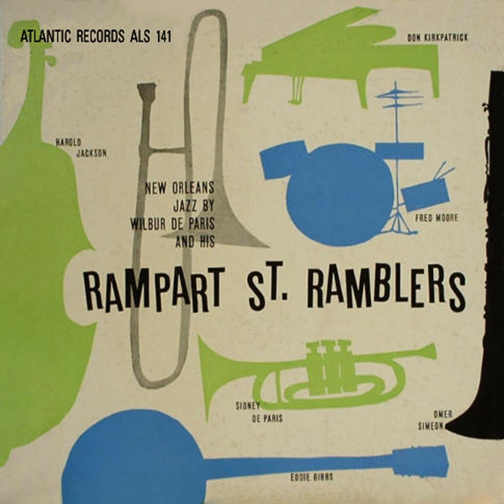 Обложка альбома «New Orleans Jazz - EP» — Wilbur de Paris & His Rampart Street Ramblers