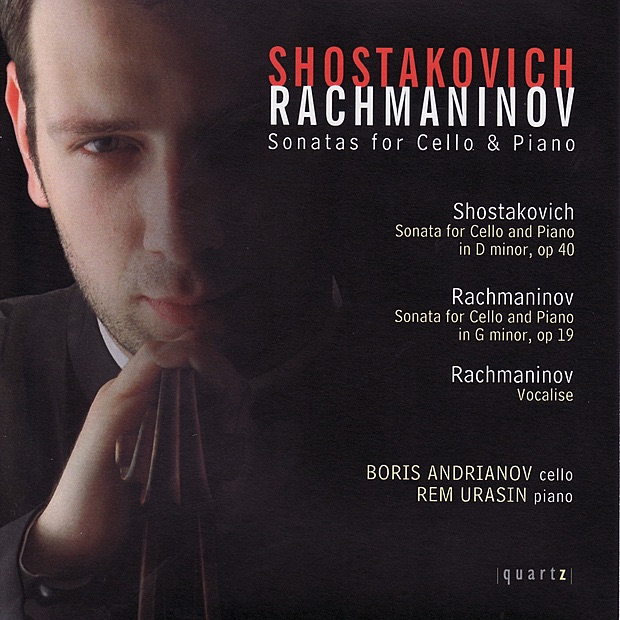 Обложка альбома «Shostakovich & Rachmaninov: Sonatas for Cello & Piano» — Boris Andrianov & Rem Urasin