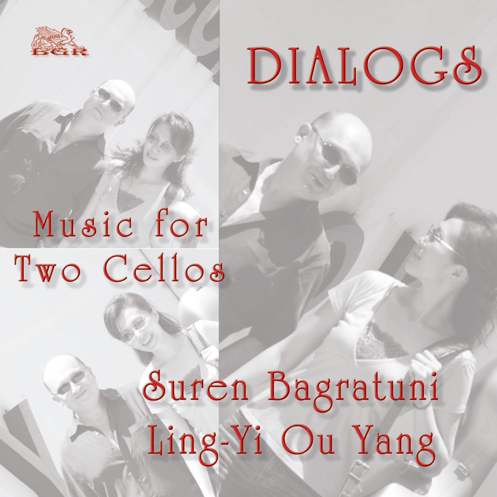 Обложка альбома «Dialogs. Music for Two Cellos» — Suren Bagratuni, Ling-Yi Ou Yang & Sergei Kvitko