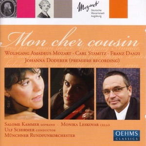 Doderer: Mon Cher Cousin - Stamitz: Cello Concerto No. 1 - Mozart: Divertimento, "Salzburg Symphony No. 1"