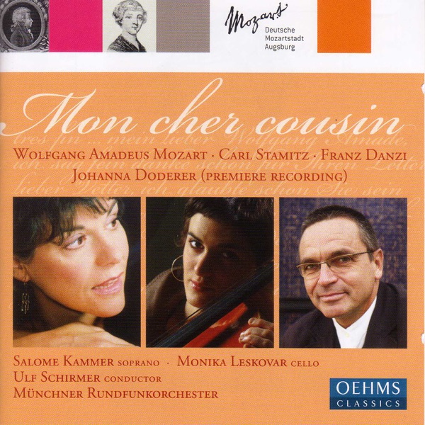 Doderer: Mon Cher Cousin - Stamitz: Cello Concerto No. 1 - Mozart: Divertimento, "Salzburg Symphony No. 1"