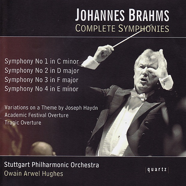 Обложка альбома «Brahms: Complete Symphonies» — Owain Arwel Hughes & Stuttgart Philharmonic Orchestra