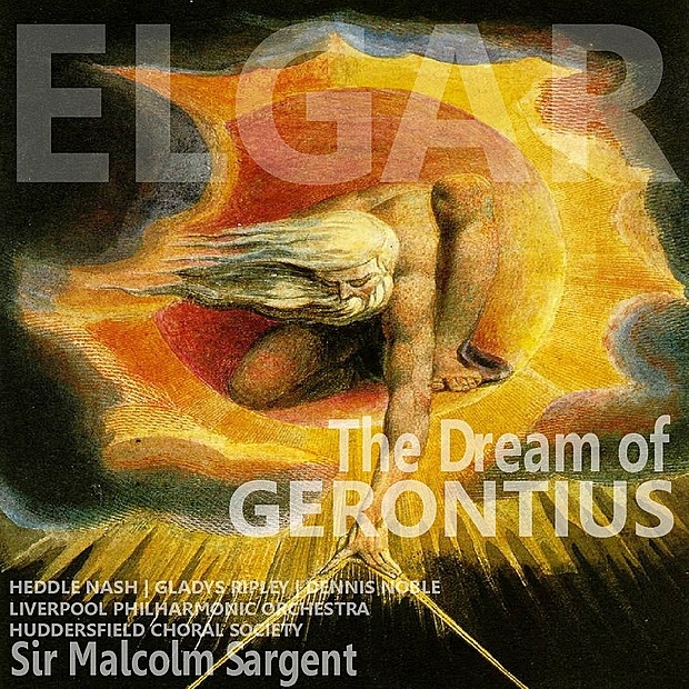 Обложка альбома «Elgar: The Dream of Gerontius» — Heddle Nash, Gladys Ripley, Dennis Noble, Liverpool Philharmonic Orchestra, Huddersfield Choral Society & Sir Malcolm Sargent