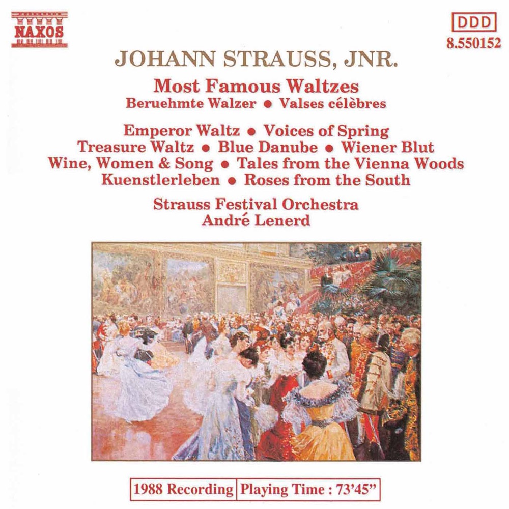 Обложка альбома «Strauss II: Most Famous Waltzes» — Ondrej Lenárd & Strauss Festival Orchestra