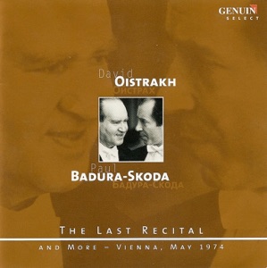 The Last Recital - Mozart, Schubert & Beethoven: Violin Recital