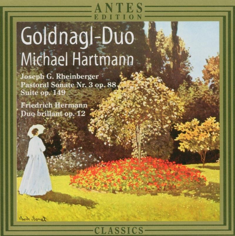 Обложка альбома «Friedrich Hermann und Joseph Gabriel Rheinberger» — Goldnagl-Duo & Michael Hartmann