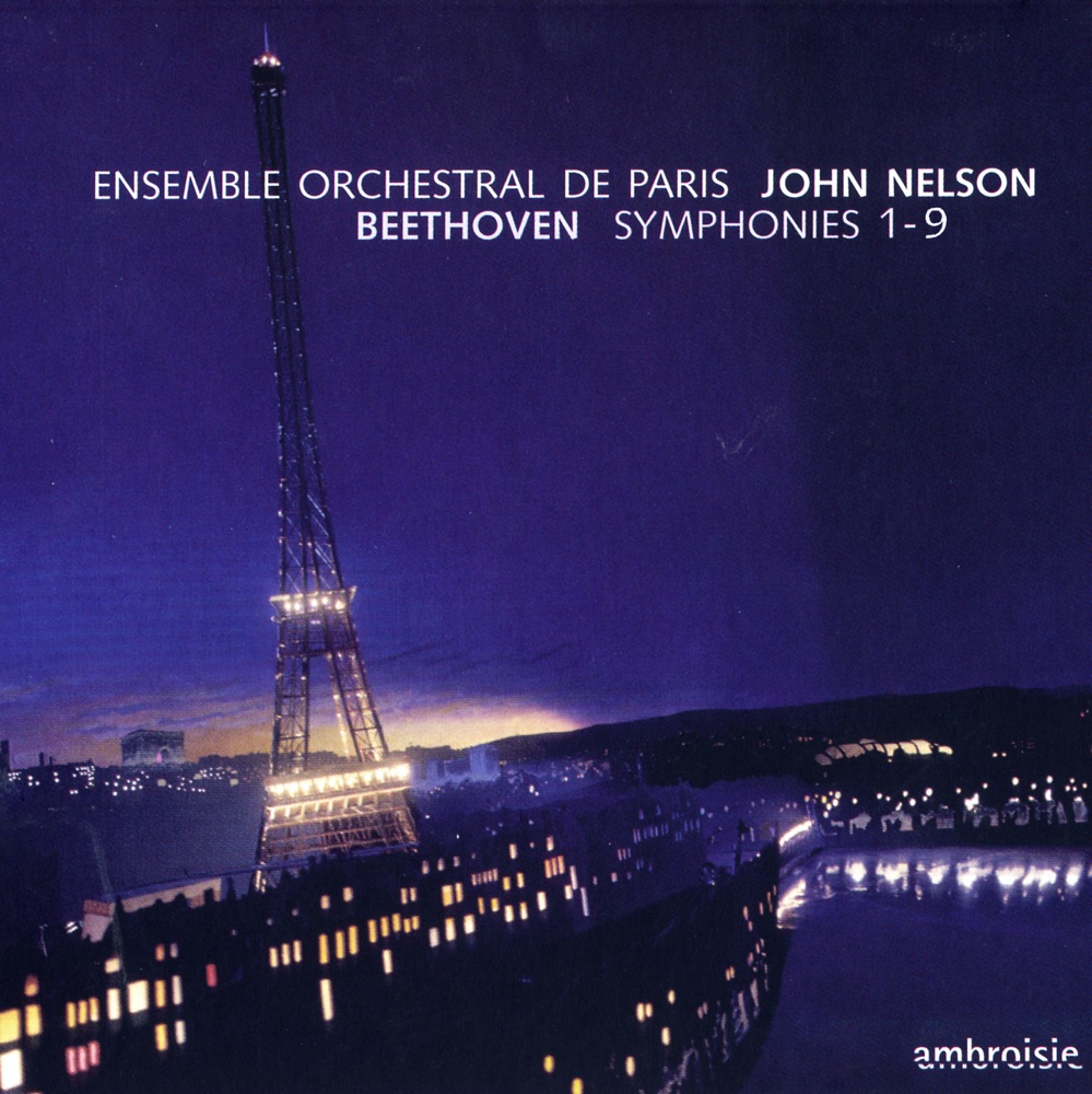 Обложка альбома «Beethoven: Symphonies 1-9» — Orchestre de chambre de Paris & John Nelson