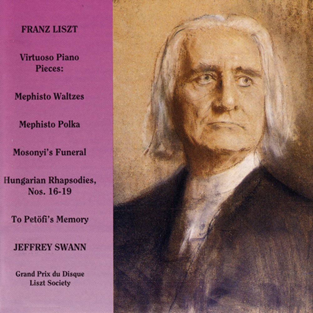 Обложка альбома «The Virtuoso Liszt» — Jeffrey Swann
