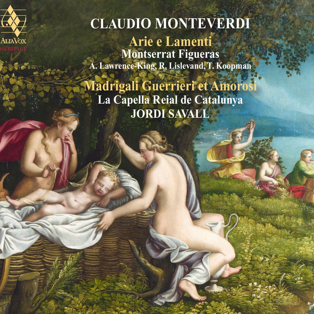 Обложка альбома «Monteverdi - Madrigali e lamenti» — Jordi Savall & Montserrat Figueras