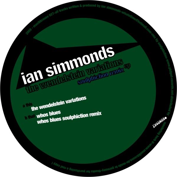 Обложка альбома «The Wendelstein Variations - EP» — Ian Simmonds