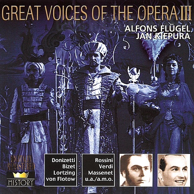 Обложка альбома «Great Voices Of The Opera Vol. 4» — Jan Kiepura