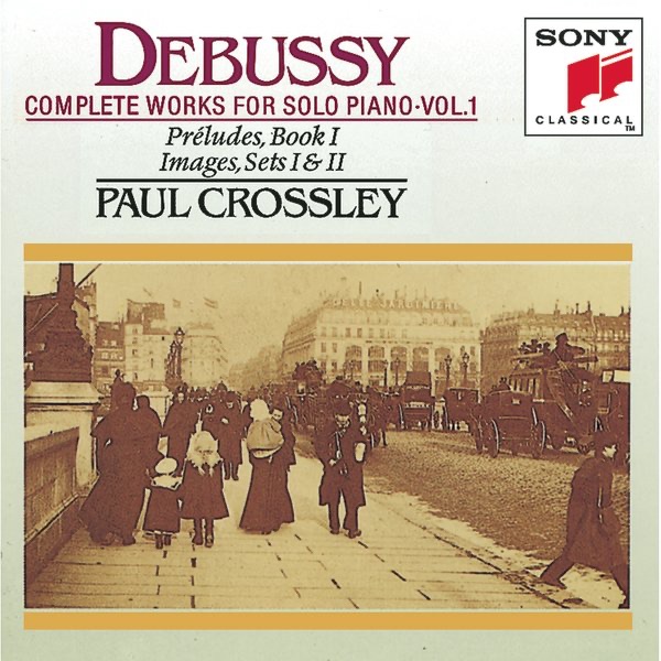 Обложка альбома «Debussy: Complete Works for Solo Piano, Vol. I» — Paul Crossley