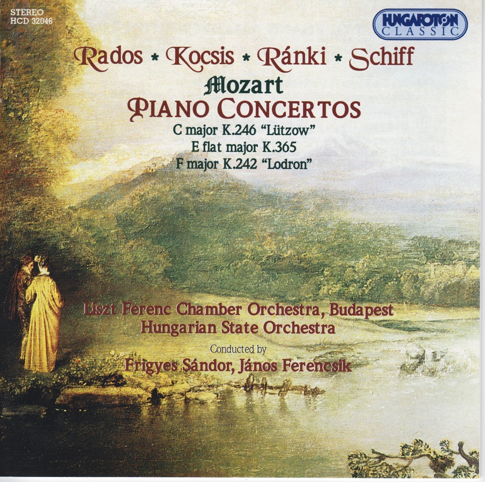 Обложка альбома «Mozart - Piano Concertos» — Sándor Frigyesi & János Ferencsik