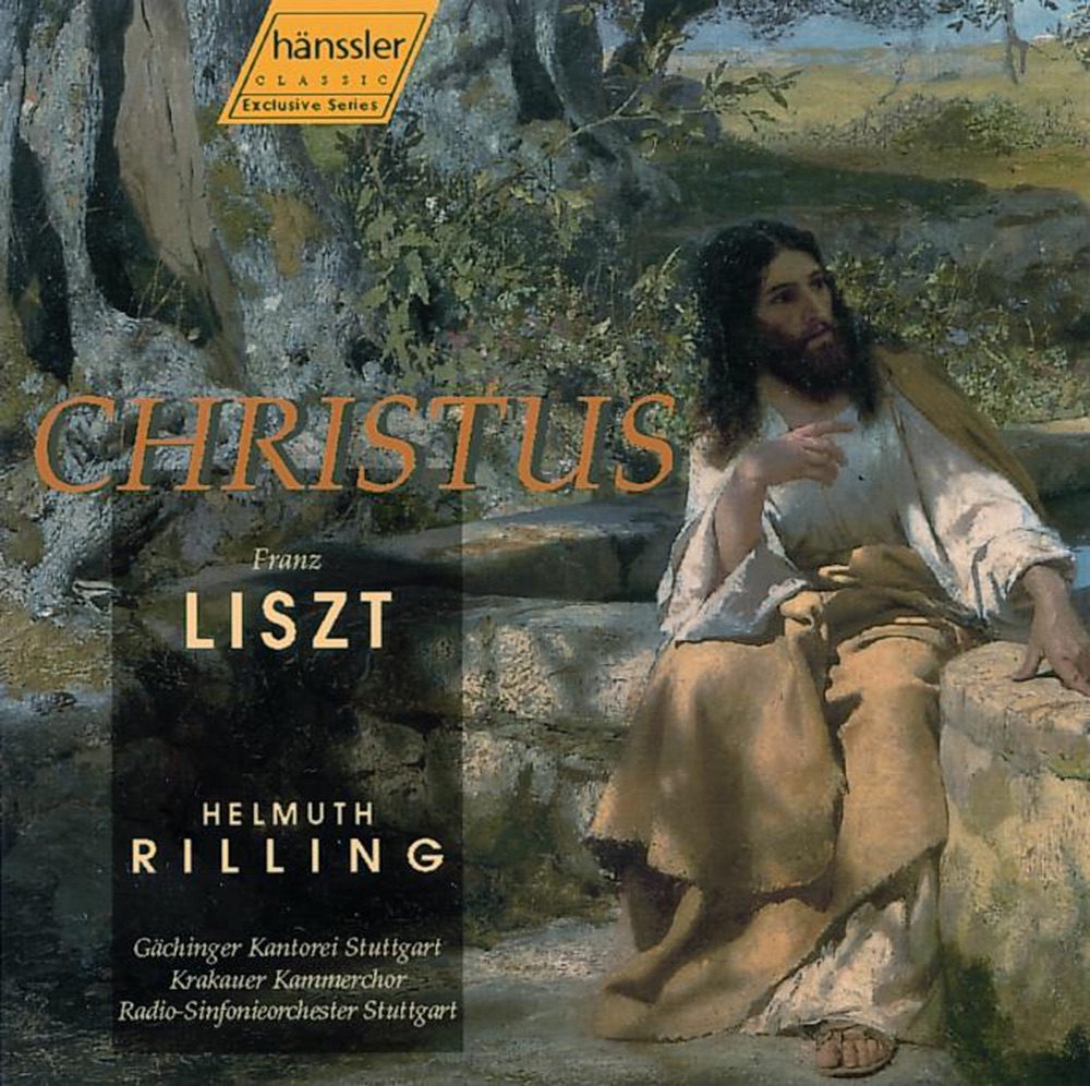 Обложка альбома «Liszt: Christus, S3-R478» — Stuttgart Radio Symphony Orchestra, Cracow Chamber Choir, Gächinger Kantorei Stuttgart, Andreas Schmidt, Iris Vermillion, Henriette Bonde-Hansen, Helmuth Rilling & Michael Schade