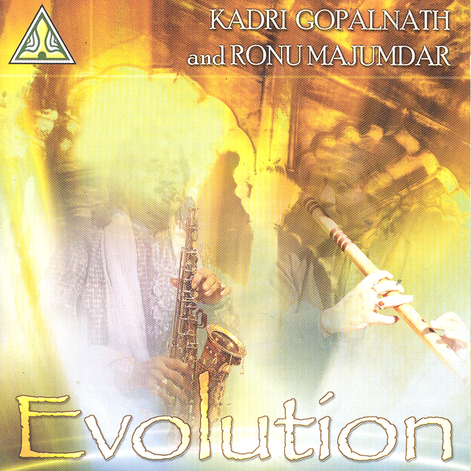 Evolution by Kadri Gopalnath & Ronu Majumdar album cover