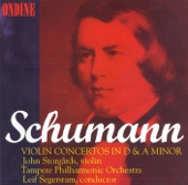 Schumann: Violin Concerto in A Major and D Major artwork