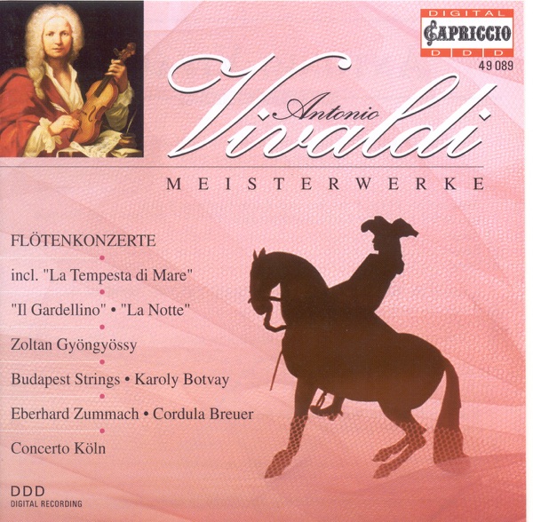 Vivaldi, A.: Recorder Concertos, Rv 433, 439, 441 - Flute Concertos, Rv 428, 434 - Flautino Concertos, Rv 443, 444