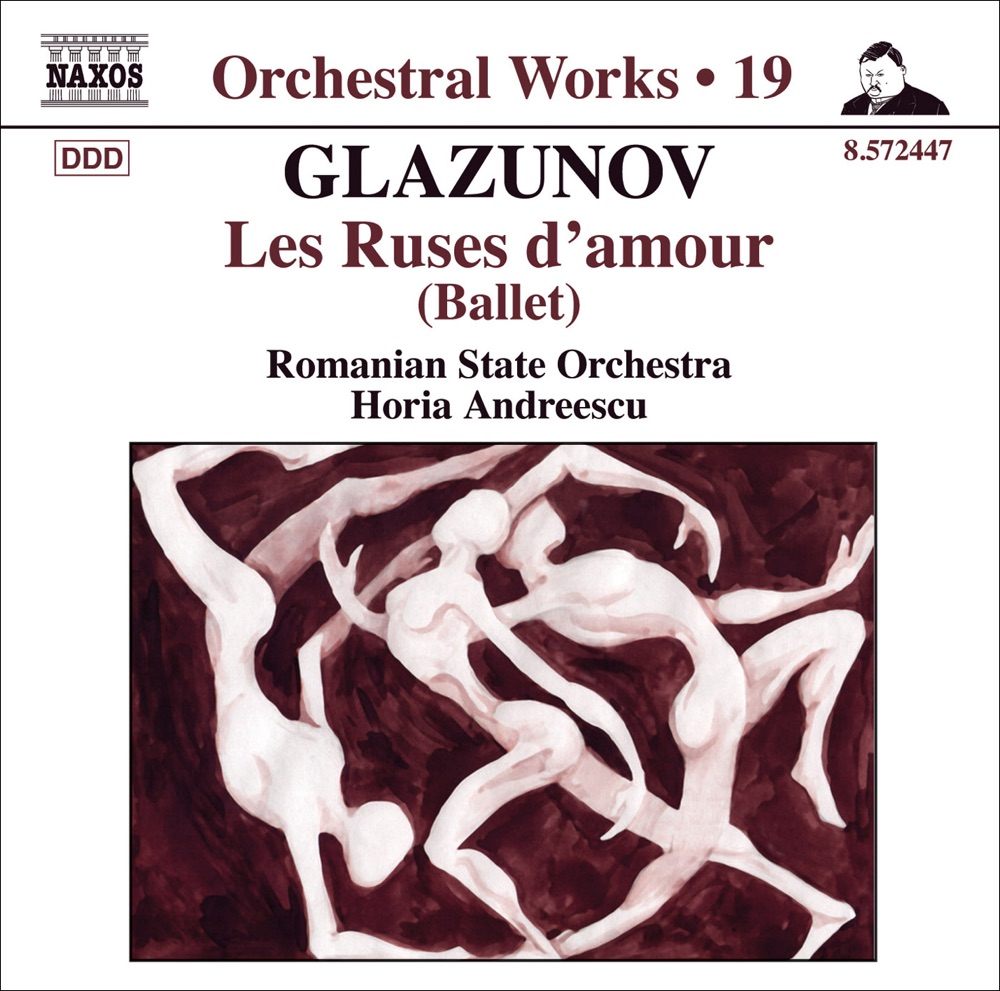 Обложка альбома «Glazunov, A.K.: Orchestral Works, Vol. 19» — Horia Andreescu & Iasi "Moldova" Philharmonic Orchestra