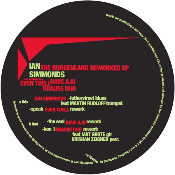 Обложка альбома «The Burgenland Dubs Reworked - EP» — Ian Simmonds