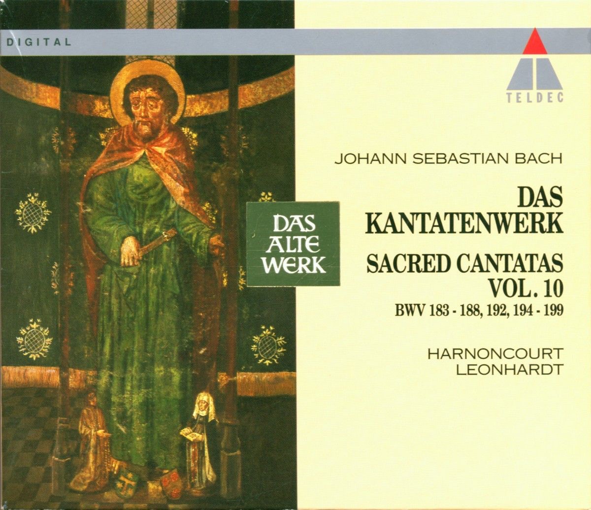 Bach: Sacred Cantatas Vol. 10: BWV 183-188, 192, 194-199 ...