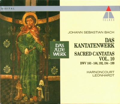 Bach: Sacred Cantatas Vol. 10: BWV 183-188, 192, 194-199