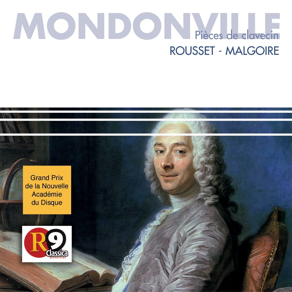 Обложка альбома «Mondonville : Pièces de Clavecin» — Florence Malgoire & Christophe Rousset