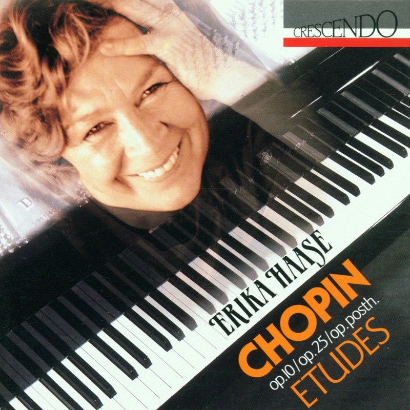 Обложка альбома «Chopin: Etudes, Op. 10 & 25, Trois Nouvelles Etudes» — Erika Haase