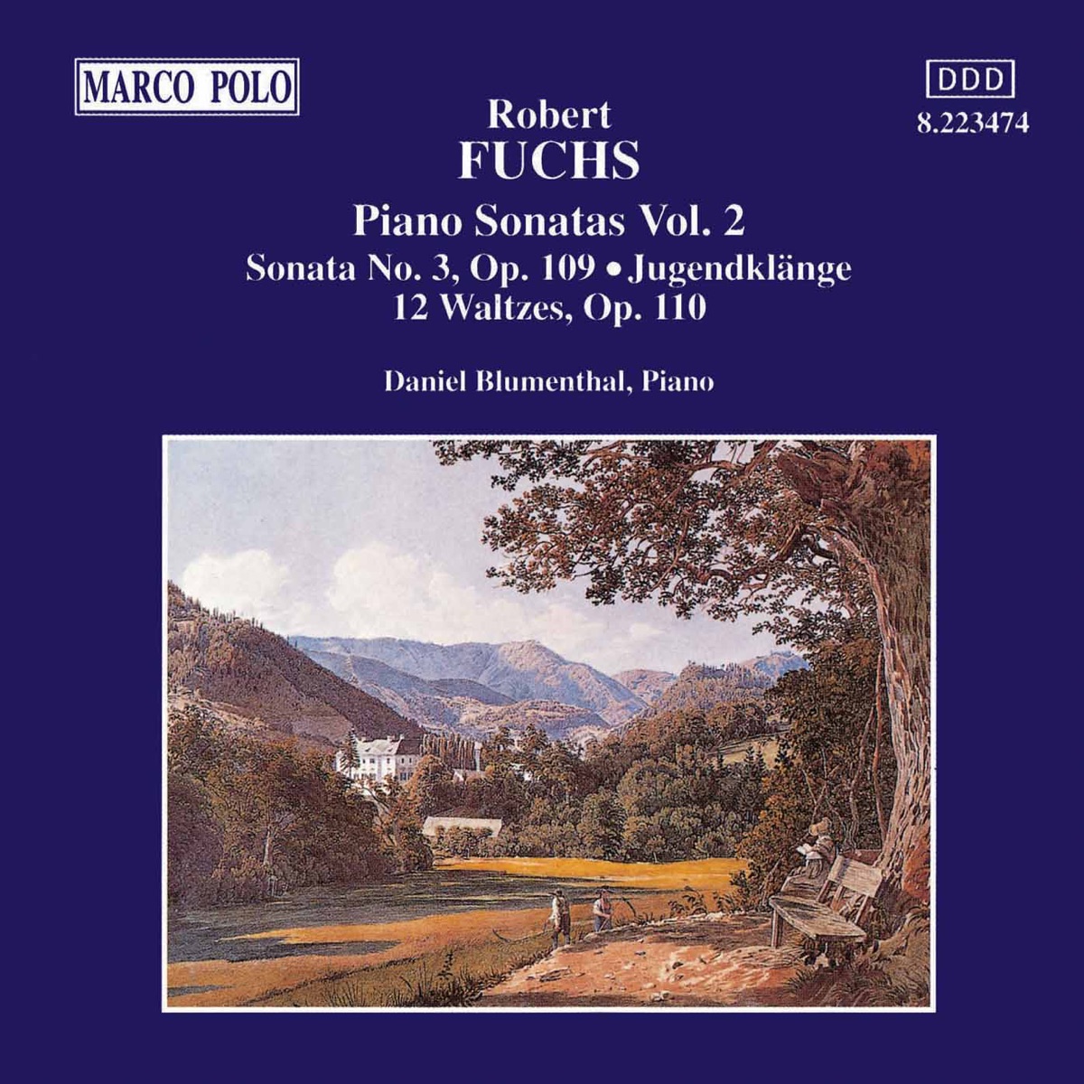 Fuchs: Piano Sonata Op. 108 & Jugendklange & 12 Waltzes cover art