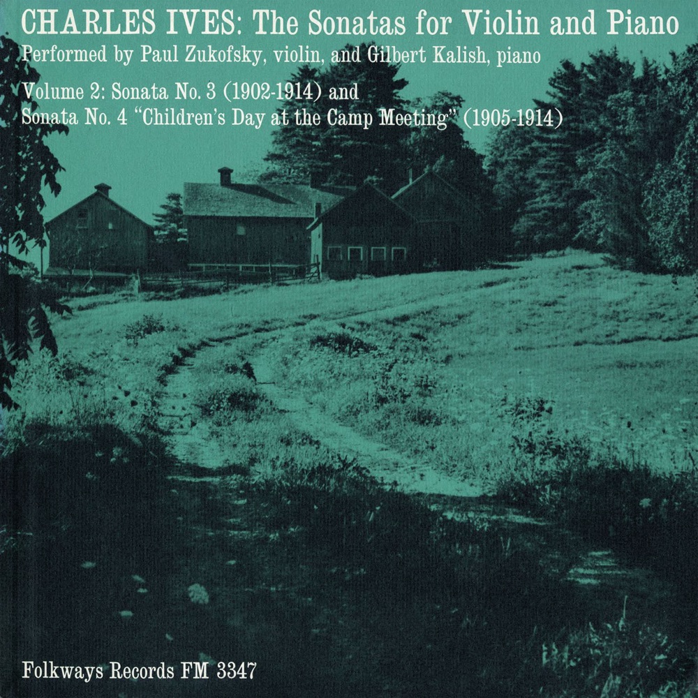 Обложка альбома «Ives: The Sonatas for Violin and Piano, Vol. 2» — Gilbert Kalish & Paul Zukofsky