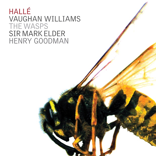 Обложка альбома «Vaughan Williams: The Wasps» — Hallé, Sir Mark Elder, Hallé Choir, Richard Suart & Henry Goodman