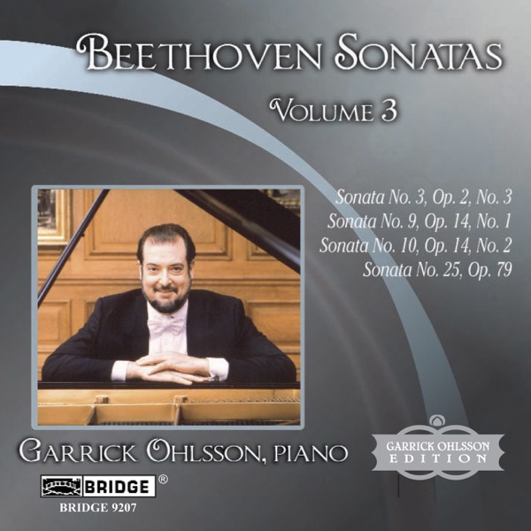 Beethoven: Piano Sonatas, Vol. 3 (Nos. 3, 9-10, 25)