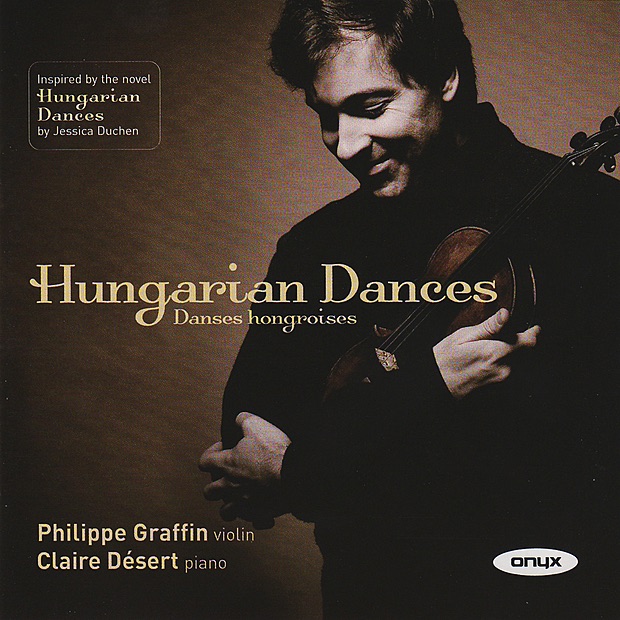 Обложка альбома «Hungarian Dances» — Philippe Graffin & Claire Désert
