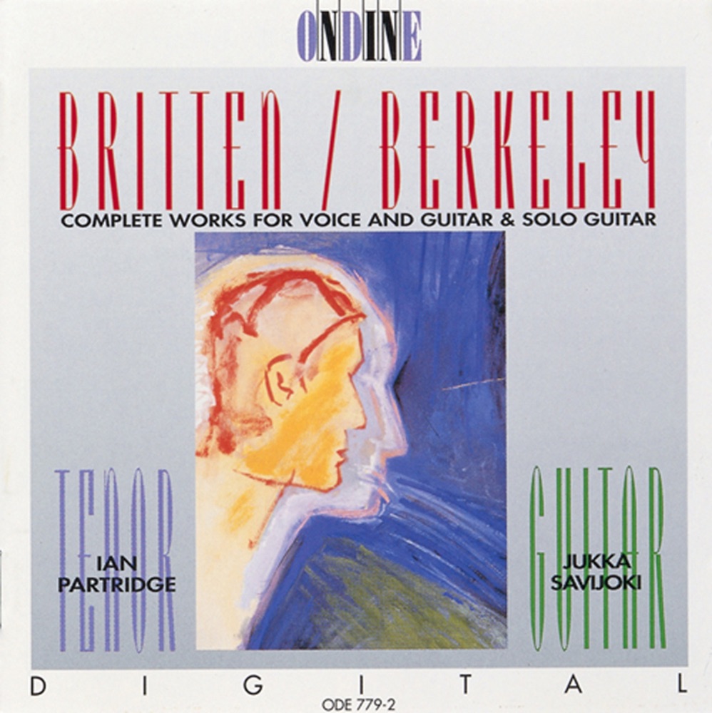Обложка альбома «Britten, B.: Songs From the Chinese - Nocturnal After John Dowland - Berkeley, L.: Theme and Variations - Songs of the Half-Light» — Ian Partridge & Jukka Savijoki
