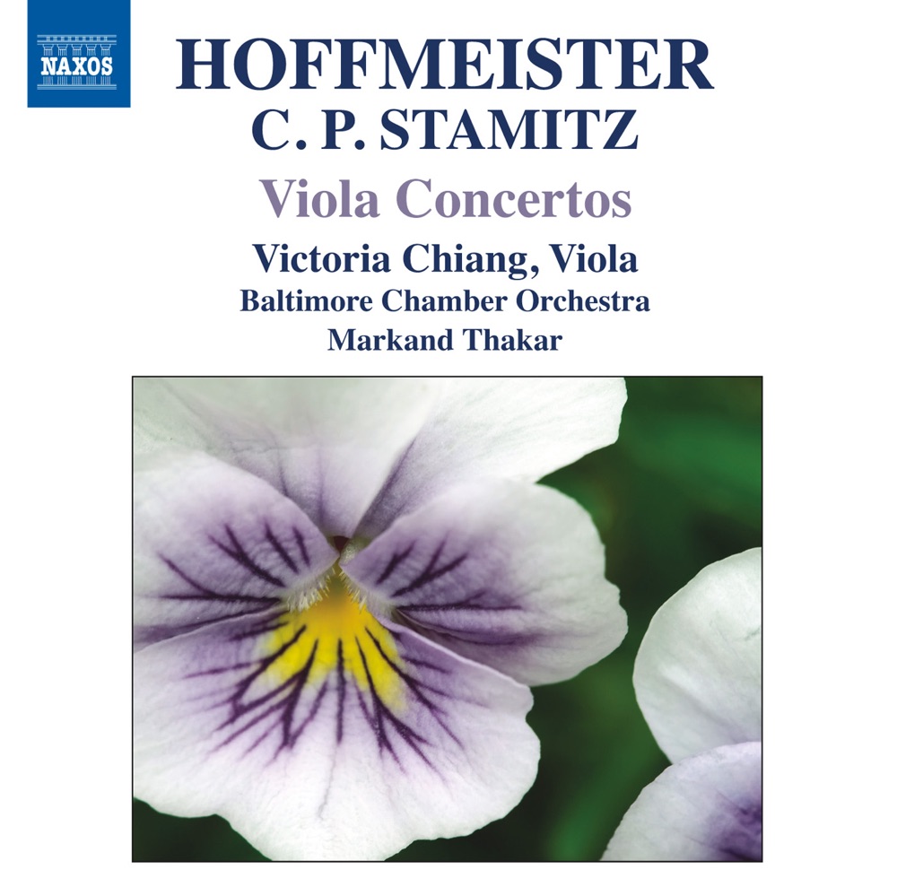 Обложка альбома «Hoffmeister & Stamitz: Viola Concertos» — Baltimore Chamber Orchestra, Markand Thakar & Victoria Chiang