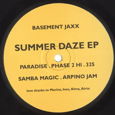 Summer Daze - EP - Basement Jaxx