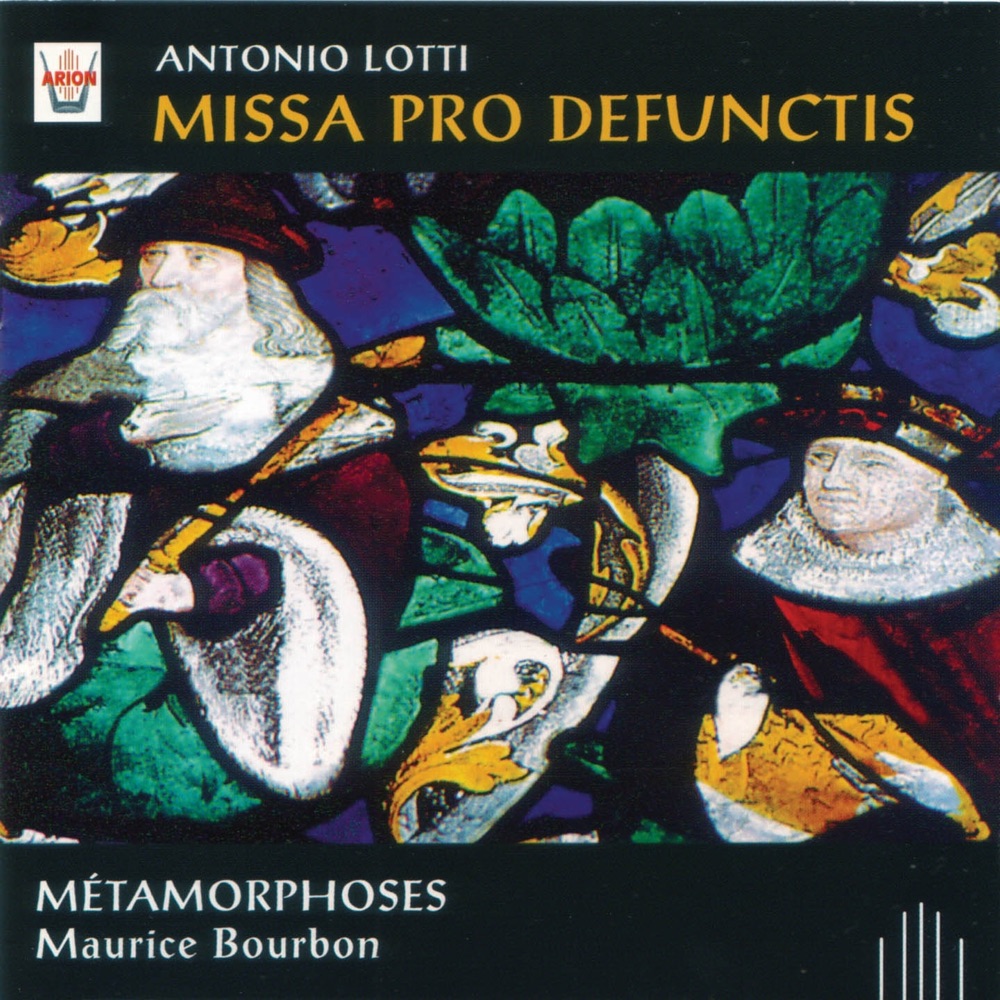 Обложка альбома «Lotti : Missa pro defunctis» — Ensemble Métamorphoses de Paris, Maurice Bourbon, Anne Guidet, Edith Sauzay, Catherine Betchen, Marielle Debouverie, Jacques Maes, Jean-François Chiama, Sylvère Bourges, Enrico Bava, Jean-Louis Carlier, Marie-Françoise Cassou & Pascale Constantini