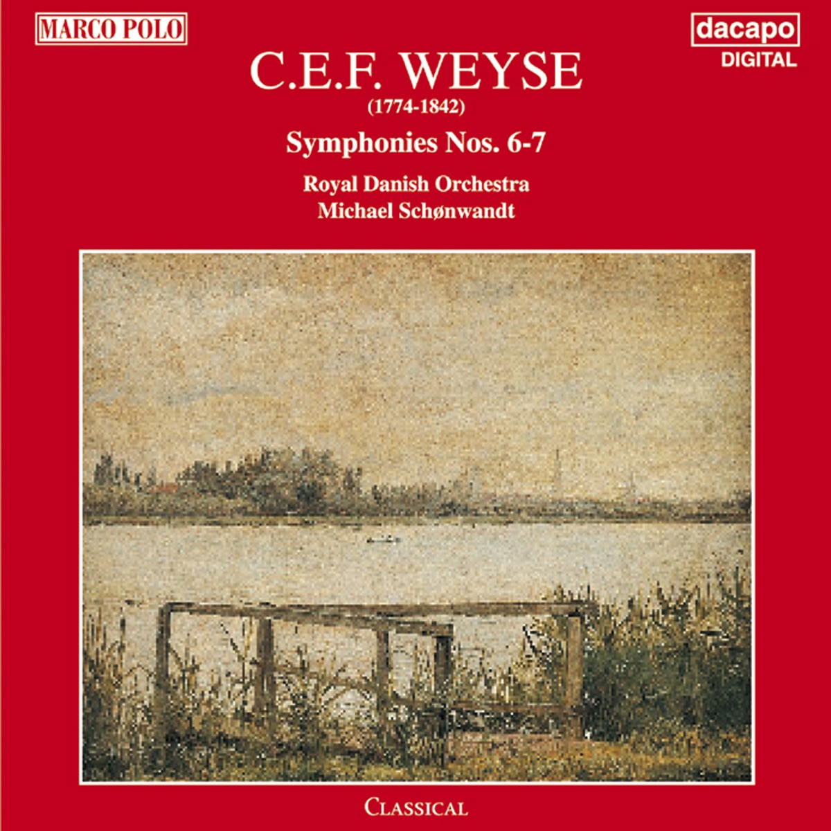 Weyse: Symphonies Nos. 6 and 7 cover art