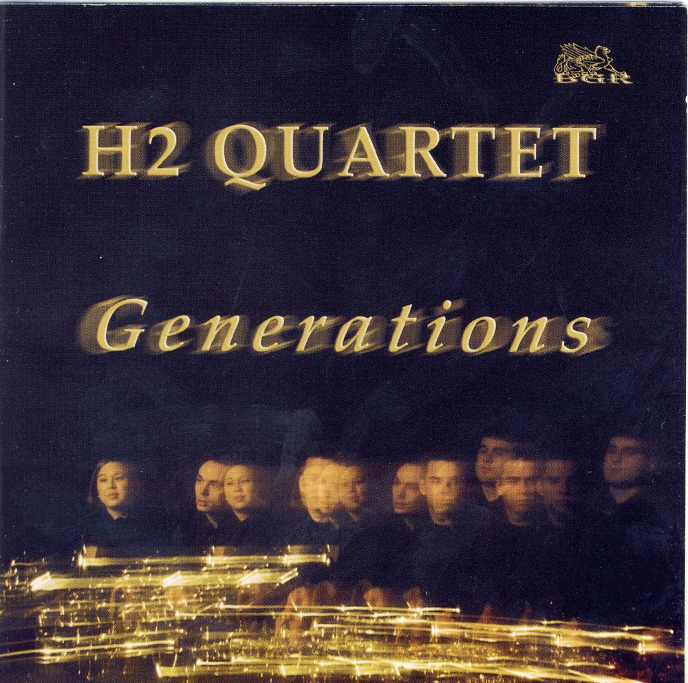 Обложка альбома «Generations» — H2 Quartet