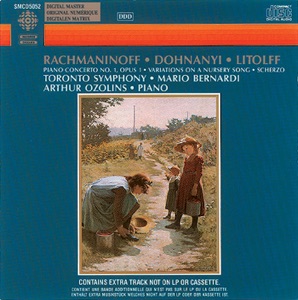 Rachmaninov: Piano Concerto No. 1 - Dohnanyi: Variations On A Nursery Song