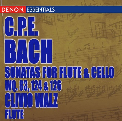 C.P.E. Bach: Sonatas for Flute and Violoncello, Wq. 83, 124 & 126