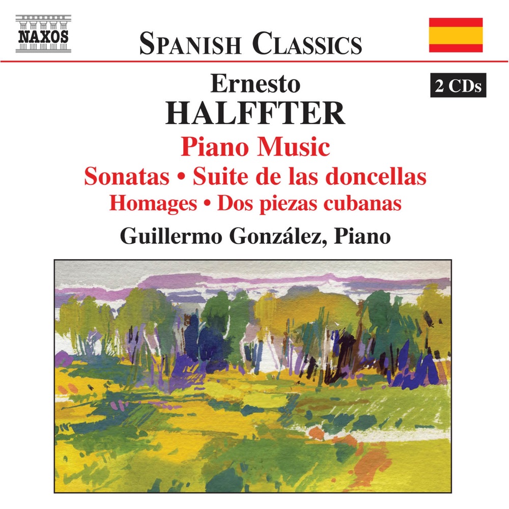 Обложка альбома «Halffter: Piano Music» — Belen Gonzalez & Guillermo González