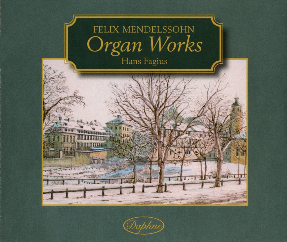 Обложка альбома «Mendelssohn: Organ Works» — Hans Fagius