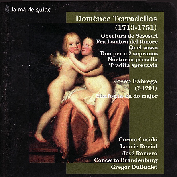 Обложка альбома «Terradellas: Obertura de Sesostri - Fàbrega: Simfonia en Do Major» — Concerto Brandenburg & Gregor DuBuclet
